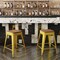 Flash Furniture 24" Yellow Metal Stool-Teak Poly Seat CH-31320-24-YL-PL2T-GG - alternate 3